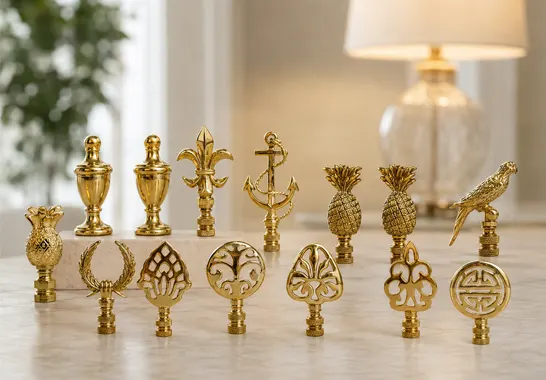Brass Lamp Finials