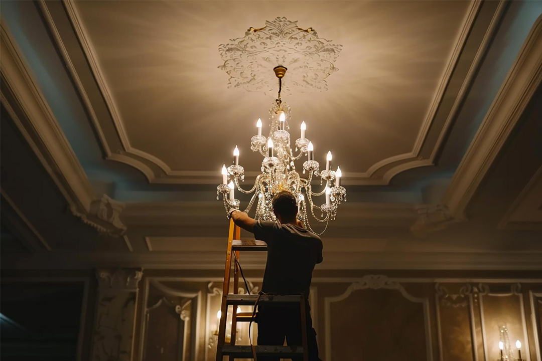 Chandelier Cleaning Service