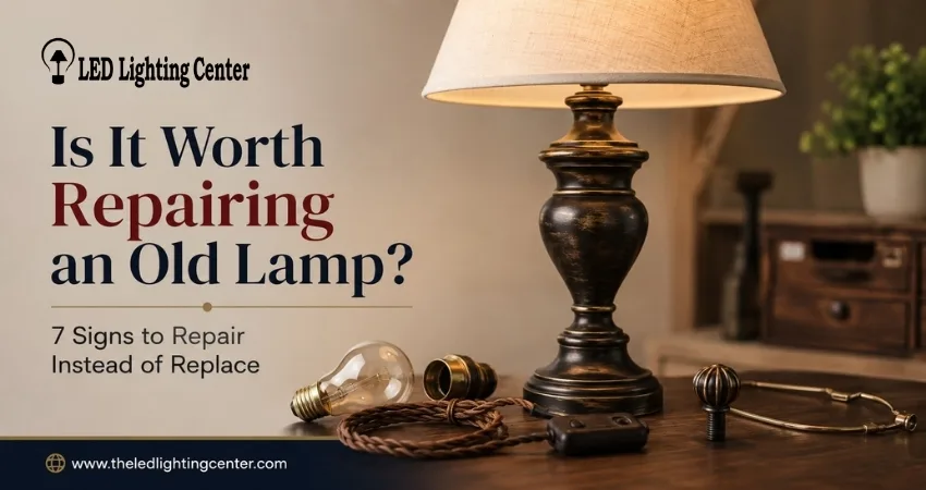 old lamp repair
